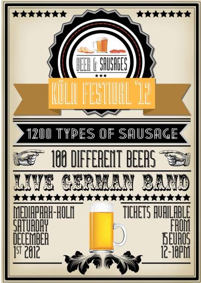 Beer and sausages festival by Jordan King