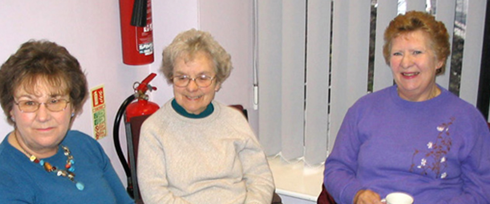 Volunteer Friendly Visitors at a training meeting